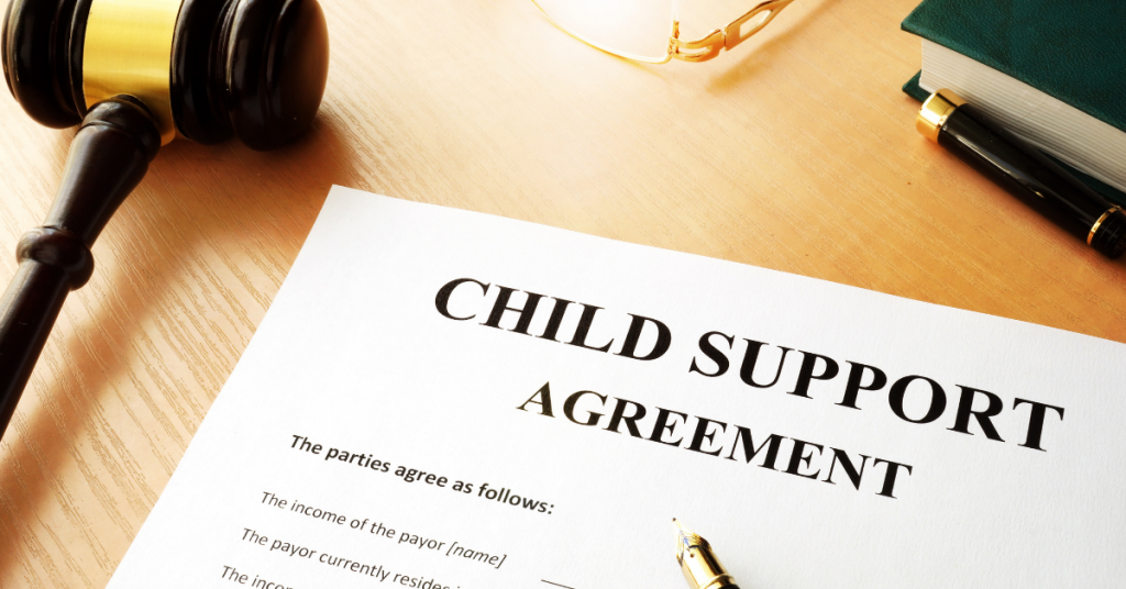 paying child support