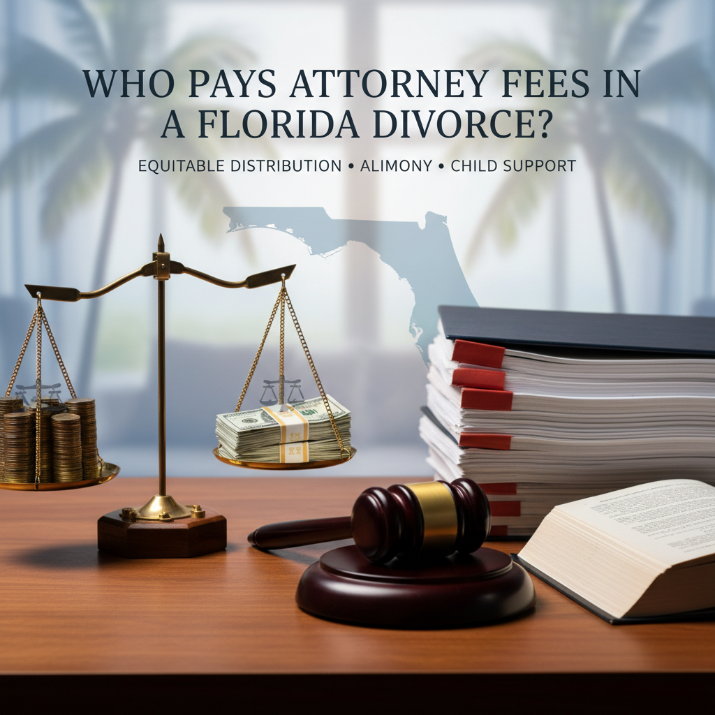 Who Pays Attorney Fees in a Florida Divorce?
